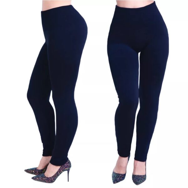 Thermo legging met hoge band ( one size maat 38 t/m maat 48 ) - Afbeelding 4