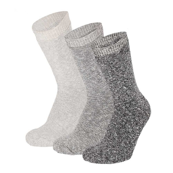Warme en sterke katoenen bootsock met badstof voering - Afbeelding 4