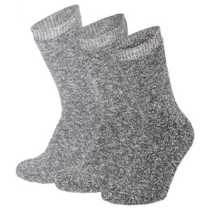Warme en sterke katoenen bootsock met badstof voering