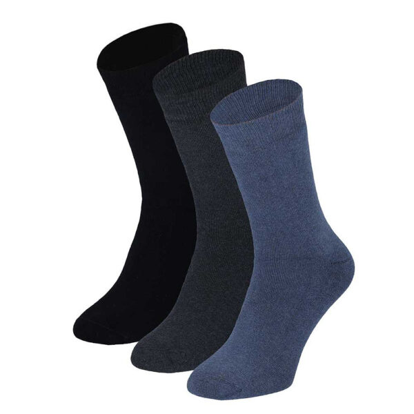 Naadloze katoenen bootsock met badstof voering voor dames & heren - Afbeelding 5
